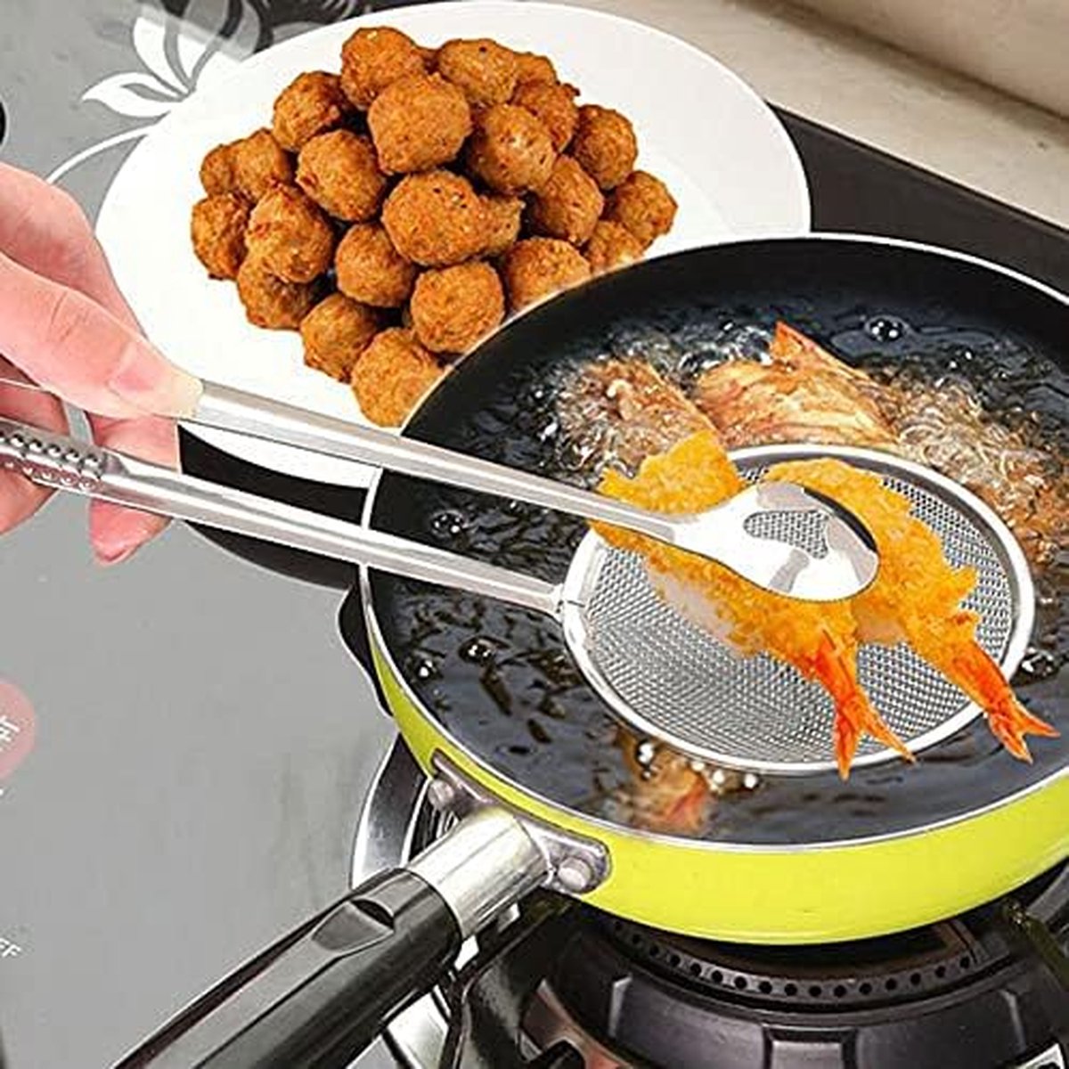 Pince cuisine pince barbecue.Pince professionnelle en INOX et silicone  alimentaire sans BPA, antidérapant, Support, Auto