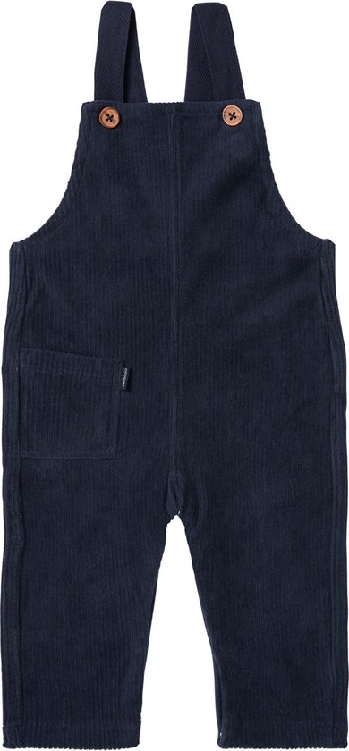 Noppies Boys dungaree Tremont Jongens Broek - Black Iris - Maat 80