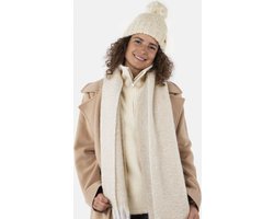 Barts Fyone Scarf Dames Sjaal - Crème