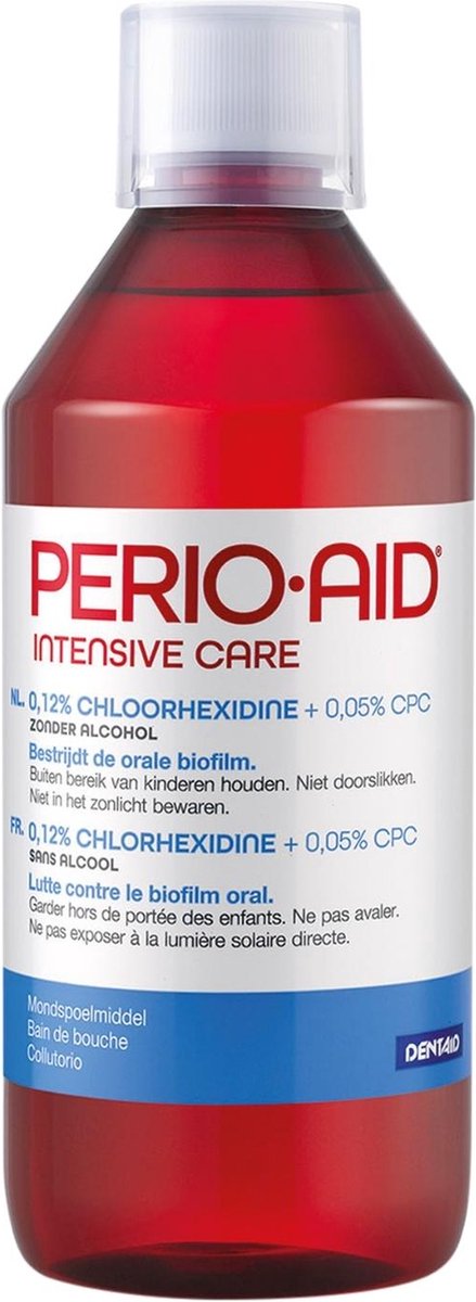 Zus Verstoring De PERIO-AID Intensive care mondwater - 0.12% - 1 stuk | bol.com