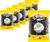 6 sachets de réglisse Katja Katjes á 500 grammes - Value pack Candy