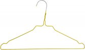 Gekleurde kledinghanger - Geel - per 10 stuks