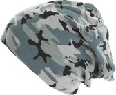 Beanie muts MasterDis camo charcoal