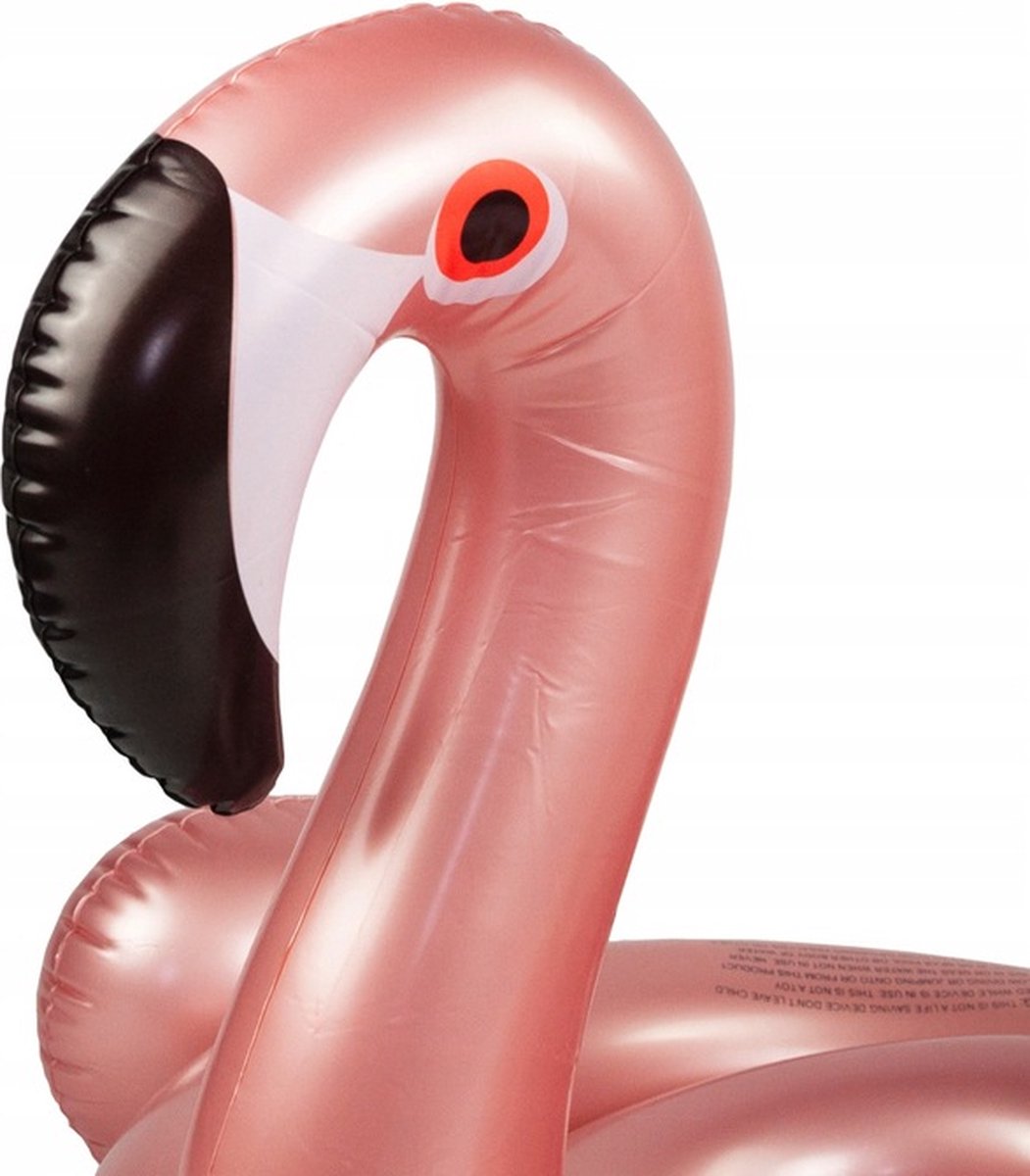 Playos - Bouée de natation - Flamingo - avec siège - Poignées - Dossier -  Rose 