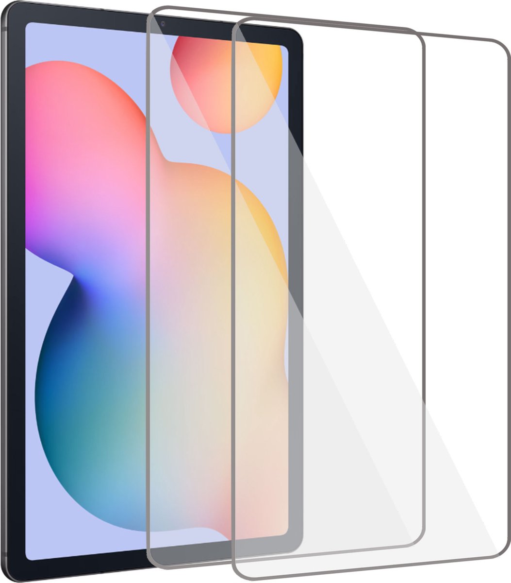 2x Geschikt voor Samsung Galaxy Tab S6 Lite Screenprotector - Beschermglas - GuardCover