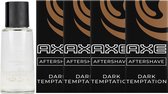 Axe Aftershave Men – Dark Temptation 100 ml - 4 stuks