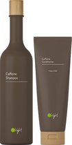 O’right Duo Caffeine Shampoo 400ml en Conditioner 250ml | Tegen haaruitval - Extra voordelig