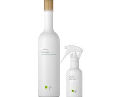 O’right Tea Tree -Duo Shampoo 400ml & Scalp Spray 50ml - Anti roos