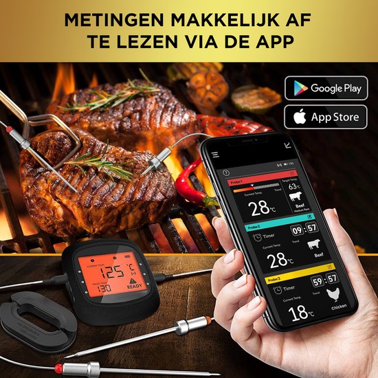 Most Essential vleesthermometer - BBQ Village