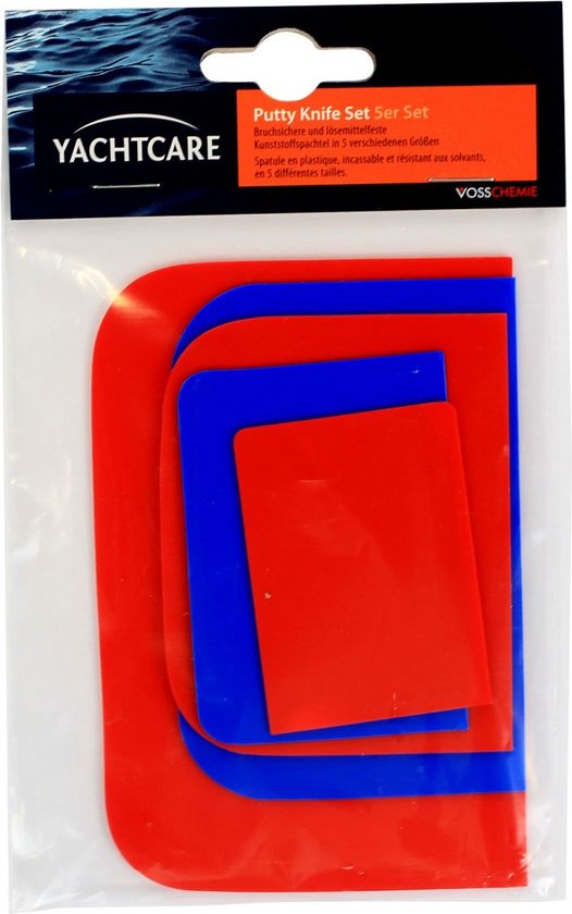 Yachtcare Spatola In Fibra Di Vetro V-11 VT Per Riparazioni - Resina Bicomponente Con Indurente - Per Barche, Auto, Camper E Modellismo - 6