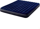 Lit gonflable Intex Downy King - 2 personnes - 203x183x22 cm