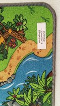 tapis de jeu dino - tapis de jeu tapis de jeu dino - tapis - monde dino - dinosaures - 140 x 200 cm