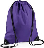 Premium Gymsac Sporttas BagBase - 11 Liter Purple