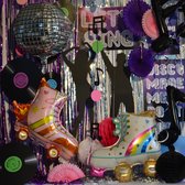 My Theme Party - 48 stuks Disco feestpakket - 80's party disco fever - Thema Feestversiering