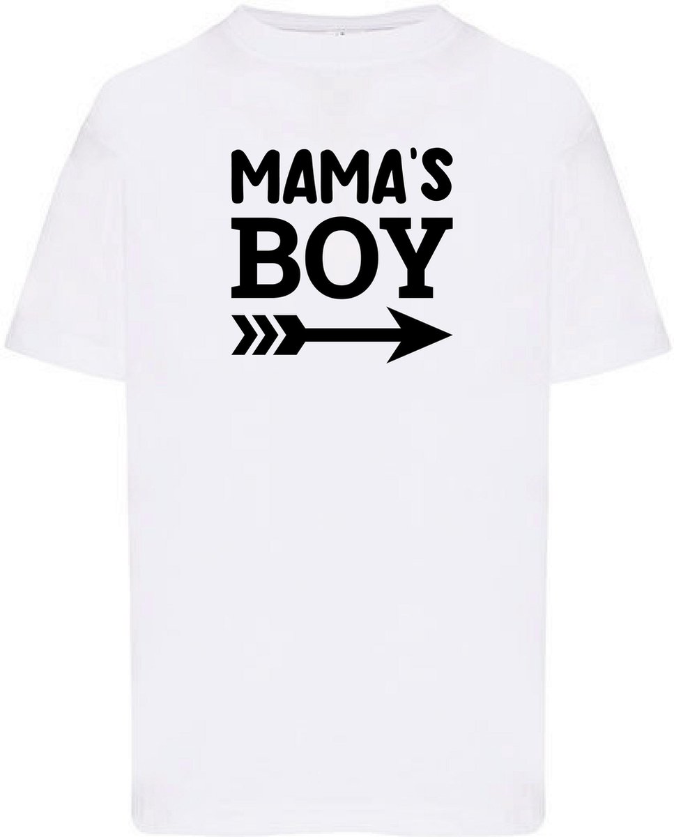 T-Shirts Mama's Boy-Wit-74