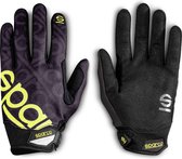 Sparco MECA-3 Handschoenen - Zwart/Geel - Maat XL