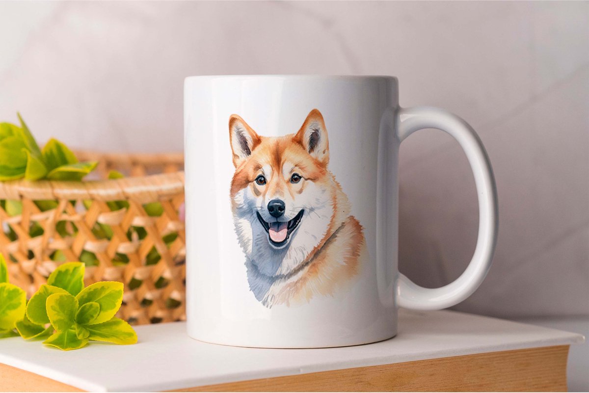 Mok Akita - Pets - honden - liefde - cute - love - dogs - dog mom - dog dad- cadeau - huisdieren