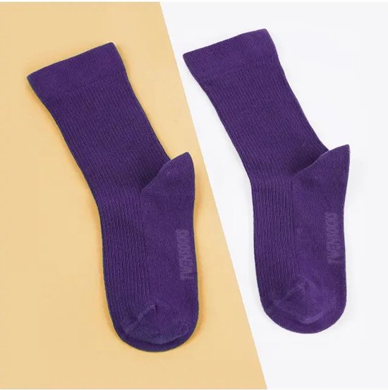 Twensocks 80% seacell - 3 paires - Chaussettes homme tricotées - Toutes tailles - Femme et Homme - Algues Bio - Contre les allergies / problèmes de peau - Violet