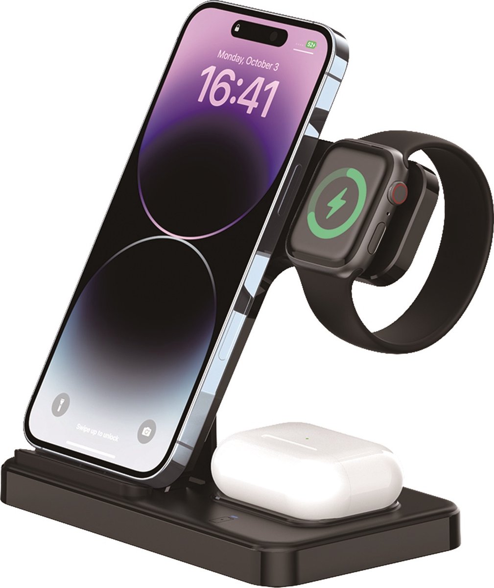 Acheter Câble pour chargeur Apple Watch 2 en 1 USB QI, Station de charge  sans fil, support pour iphone 11 pro max plus 10 9 8 7 6 pour iWatch 6 5 4  3 SE