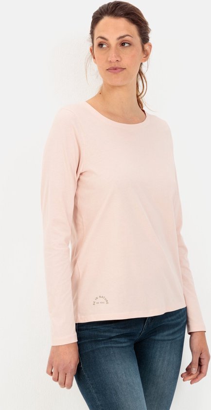 camel active Shirt met lange mouwen, brick red, 5XL