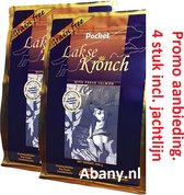 Abany Special - 4 x 600 gram + jachtlijn - altijd verse voorraad - Henne - Lakse Kronch - Pocket - 75% zalm - graan vrij - zalmsnacks - honden beloning - training - voordeelverpakking - hondenkoekjes