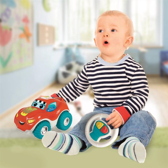 Baby Clementoni - Charlie de Pratende Auto - Educatief Speelgoed - Bestuurbare Auto - 2-4 jaar van Clementoni — afbeelding 4
