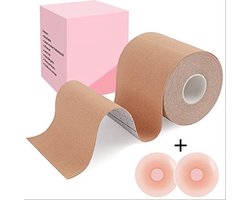 3BMT Boob Tape - Zelfklevende Push-up Borsttape - Comfortabele en  Onzichtbare Plak BH