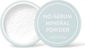 Innisfree NO SEBUM Mineral Face Powder - Setting Powder - Korean Beauty - New 2022 - Matterend Effect - Verminderd Glans - All Skin Types - Neutralizes Shine T-Zone