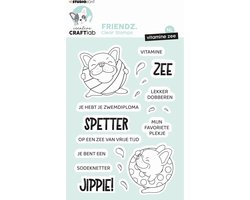 Creative Craftlab Friendz Clear Stempels Vitamine Zee