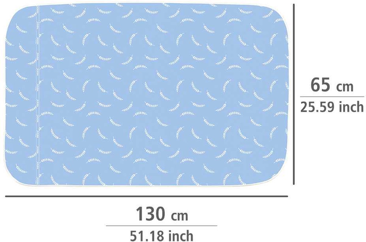 Housse Vêtements Wenko Air - Toison Respirante Bleue, Protection Poussière, Idéale Rangement Ou Voyage