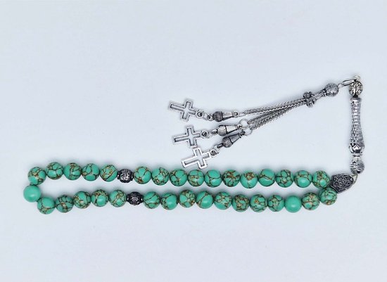 Tasbih Rozenkrans 33 Kralen 8 mm - Tasbih Rozenkrans klassiek