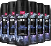 Bol.com Axe Deodorant - Fine Fragrance Spray - Blue Lavender - 6 x 150 ml - Voordeelverpakking aanbieding