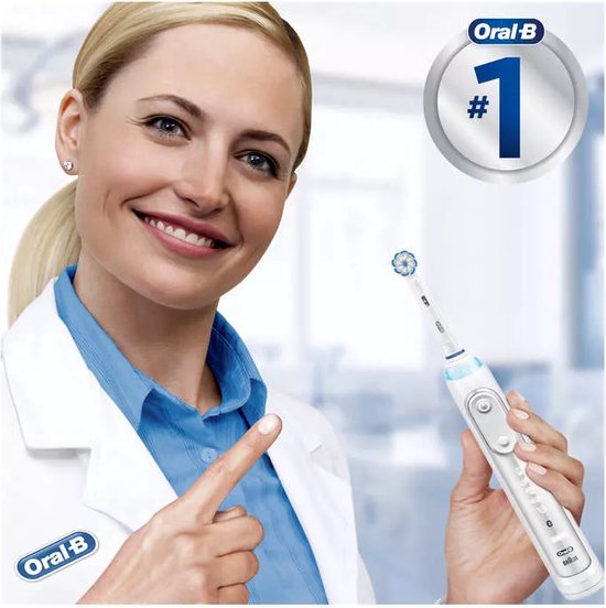 Braun Oral-B Sensitive Clean opzetborstel (Wit, 3 stuks) - Oral B