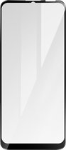 Motorola Moto E7i Power Gehard Glas 9H Afgeschuinde Randen Akashi Outline Zwart