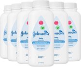 Johnson's  Babypoeder Talkpoeder (Voordeelverpakking) - 6 x 200 g