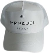 Mr Padel Italy - Witte Cap / Pet - One Sizes