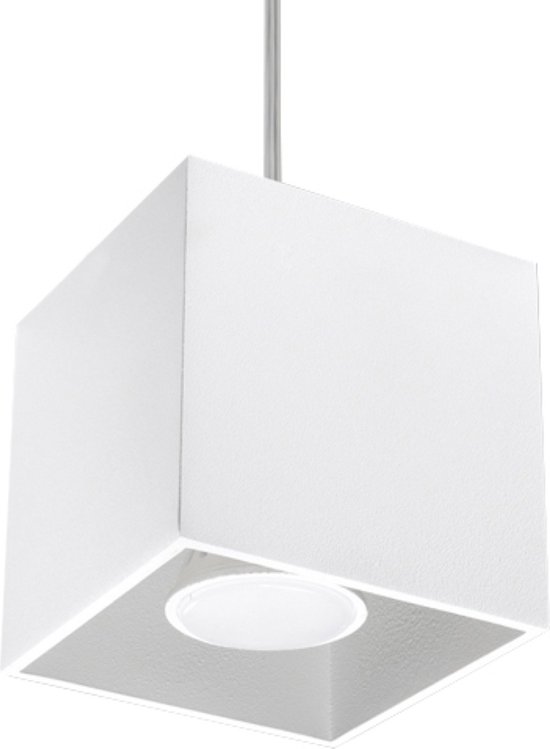 Sollux - Hanglamp Quad 1 lichts wit