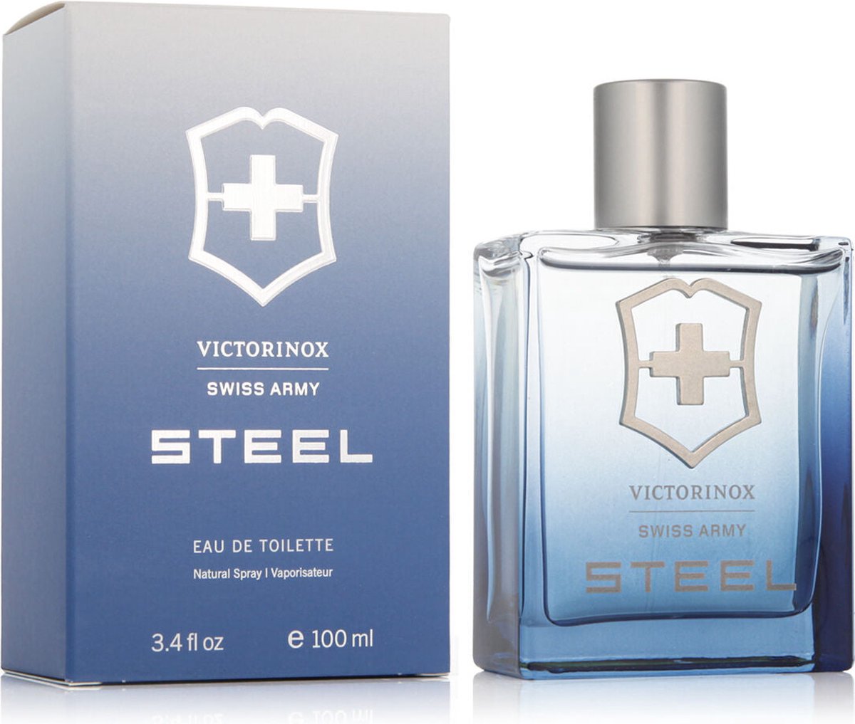 Herenparfum Victorinox EDT Steel 100 ml