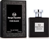 Herenparfum Sergio Tacchini EDT Pure Black 100 ml