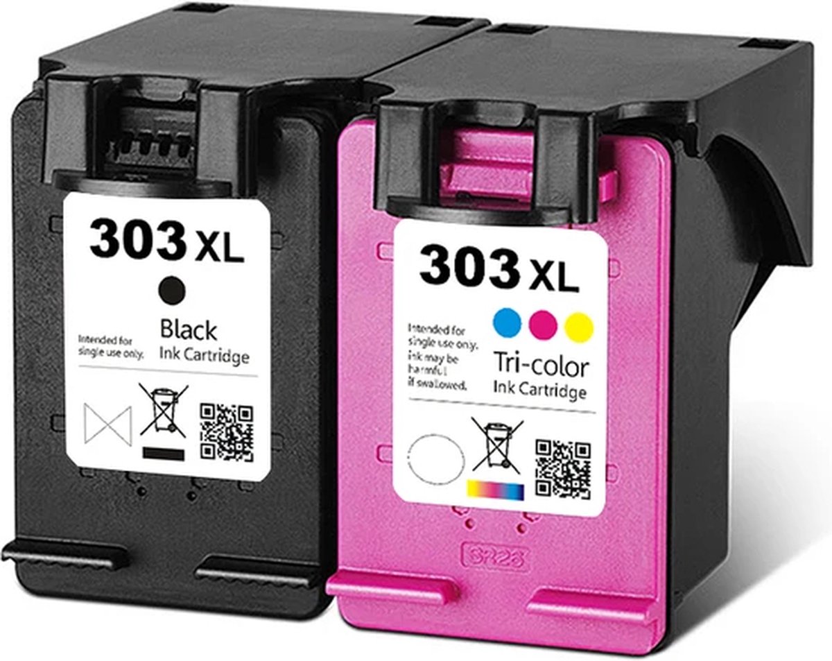 HP 303XL inkt cartridge Zwart (T6N04AE) - Huismerk