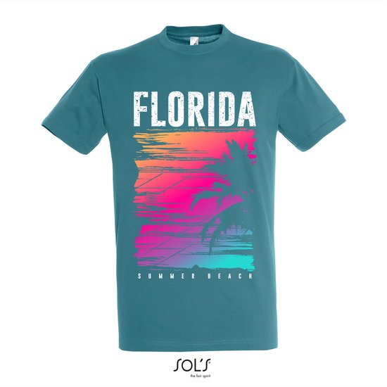 T-Shirt 279-28 Florida - L, Blauw