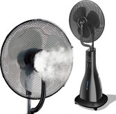 Progenion® Ventilator Met Waternevel - Rotatie en Afstandsbediening - Mist - Water - Waaier - Black edition