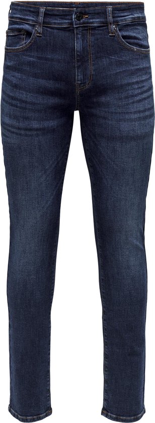 Only & Sons Onsloom Black Jog 7451 Pk Noos heren Slim jeans,Zwart,28W / 32L