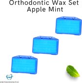 3x Orthodontic Wax - Beugel Wax - Mint Smaak - Beugelverzorging - Orthodontische Gum