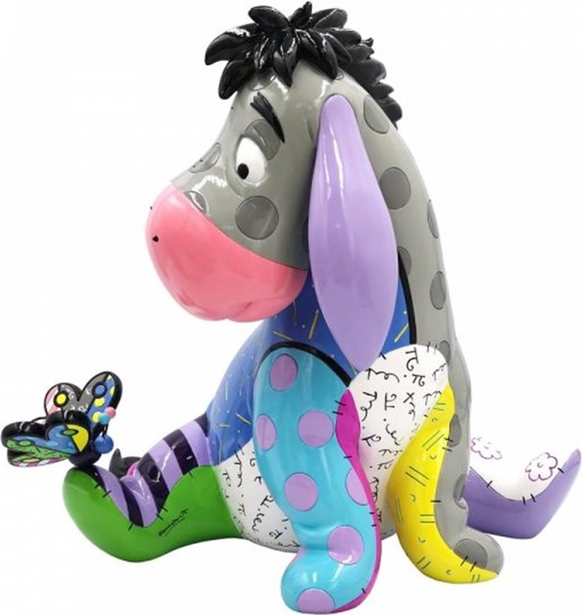 Disney Britto Eeyore Statement Figurine