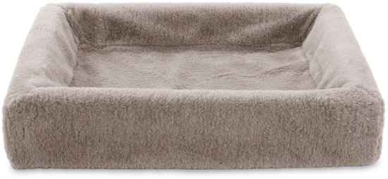 Bia Bed - Fleece Hoes - Hondenmand - Taupe - Bia-7 - 120X100X15 cm