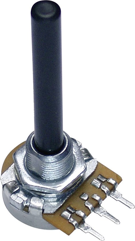potenziometro lineare 20K ohm albero da 20mm con dadi e rondelle