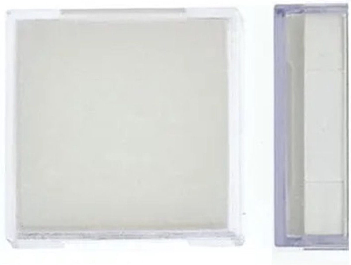 Drukknoplens Vierkant - Geschikt voor Ms700 Wit - 2 stuks