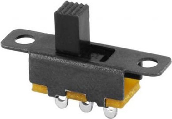 Mustang 3-standen schuifschakelaar aan-uit-aan Switchcraft (USA) - Vox Mustang 3-standen schuifschakelaar aan-uit-aan Switchcraft (USA) - Vox