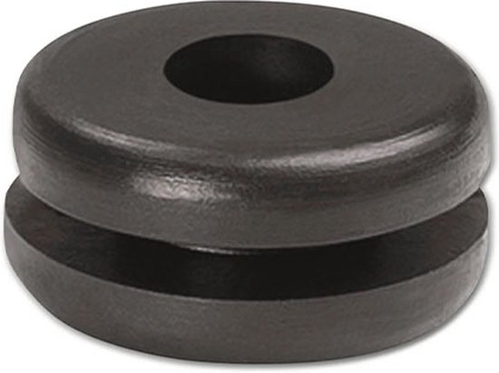 Kabeldoorvoering 3mm - Zwart - Per 1 stuk(s)